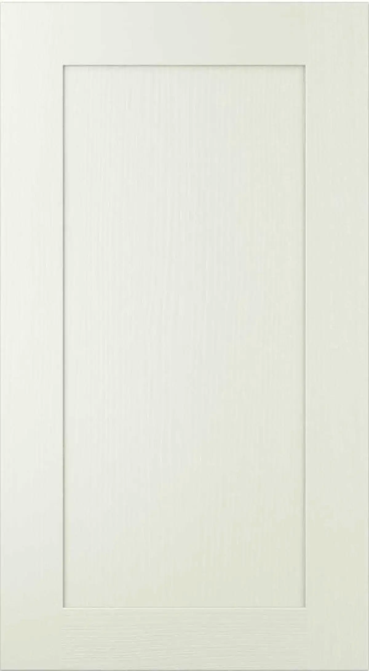 Slim Frame Solid Wood Shaker Style Door Painted Porcelain