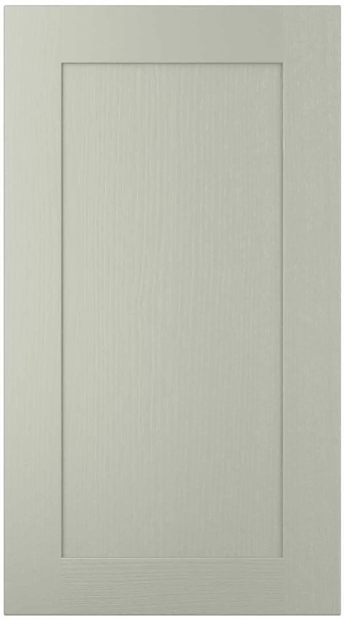 Slim Frame Shaker Style Door Painted Sage Green