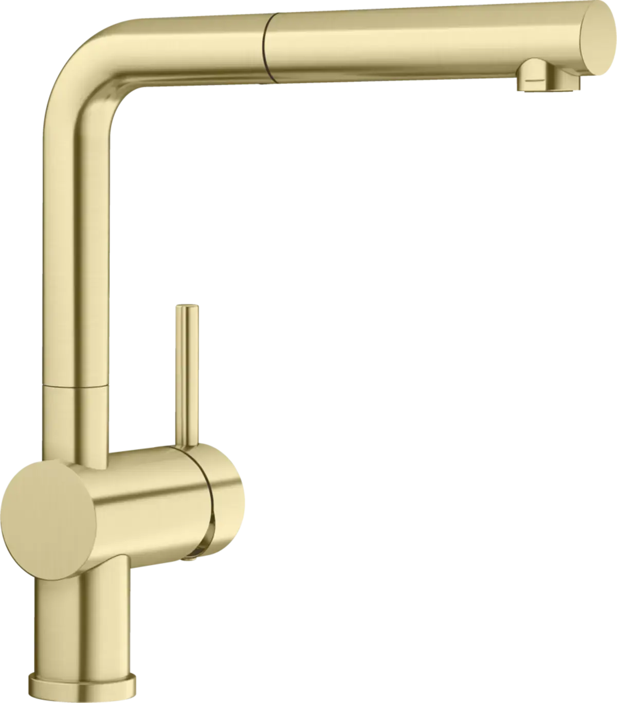 Blanco Linus-S Single Lever Mixer Tap in Satin Gold Finish 526684