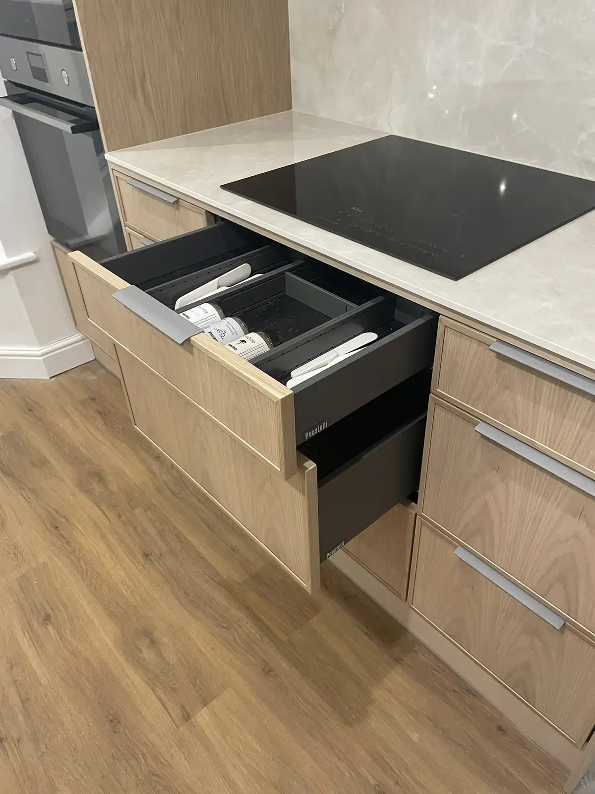 induction hob fully functioning drawers - sustique puustelli miinus nsbrc renovation house