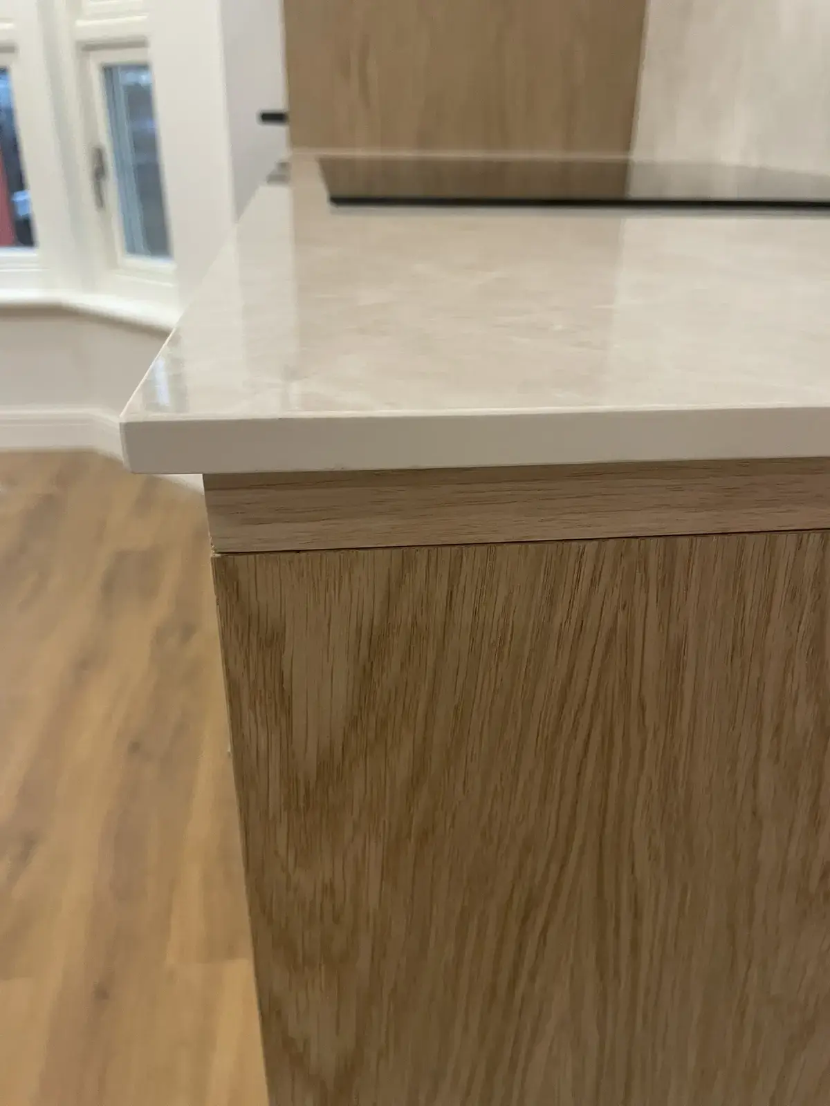 12mm laminam porcelain worktop - puustelli miinus sustique nsbrc renovation house