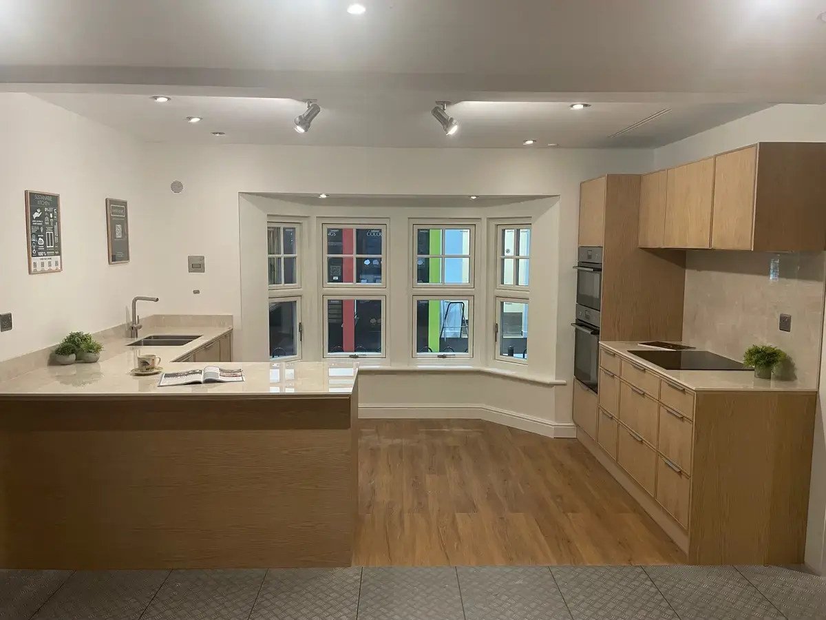 sustique supplied puustelli miinus kitchen in the nsbrc renovation house